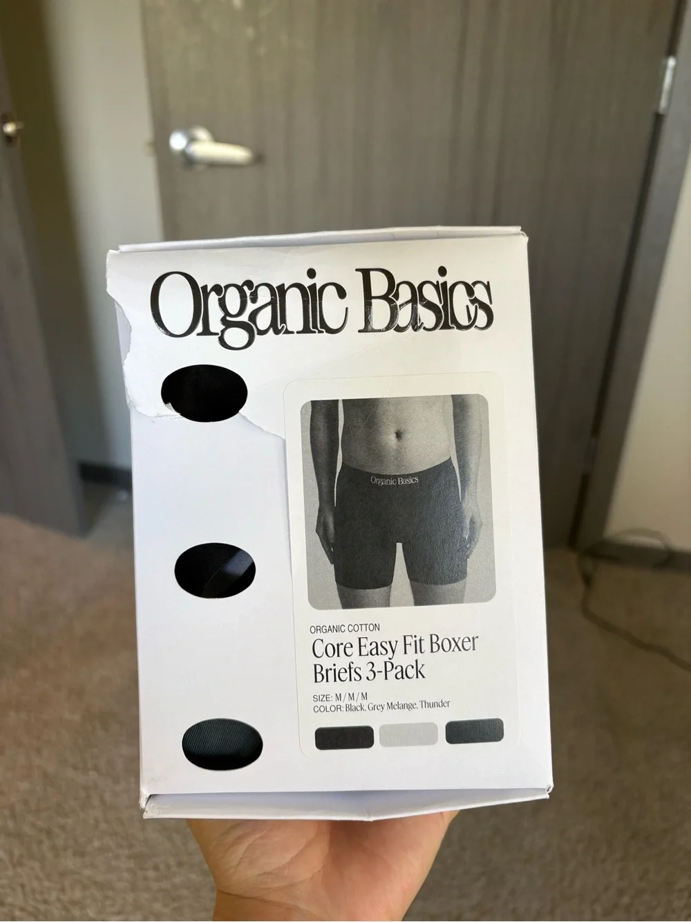 Organic Basics three pack